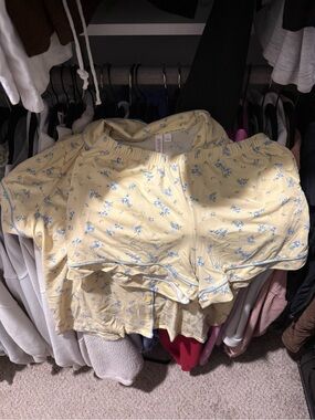 Yellow + Blue PJ Set!